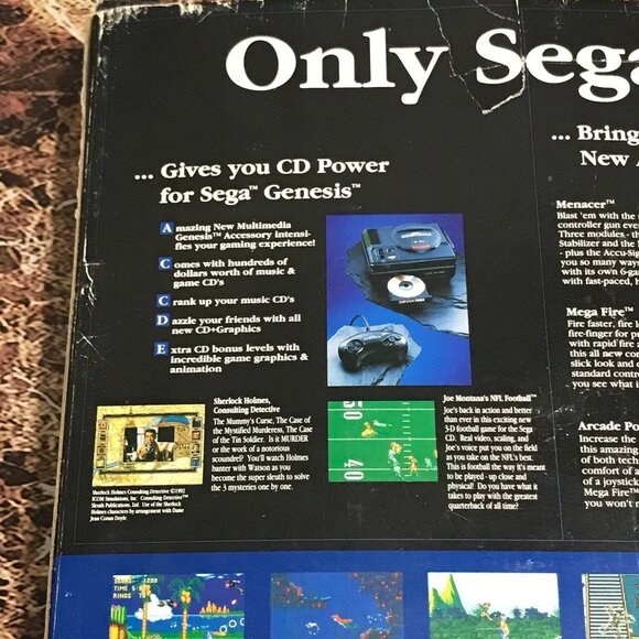 Sega Genesis 16-bit System W/ Alien Storm - Picture 4 of 11